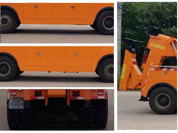 陕汽前四后八清障车_重型清障车_40吨拖吊型清障车_CLW5310TQZS5型清障车