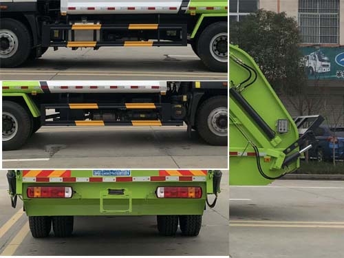 13方福田瑞沃压缩垃圾车 CLW5180ZYS6ZS型压缩式垃圾车